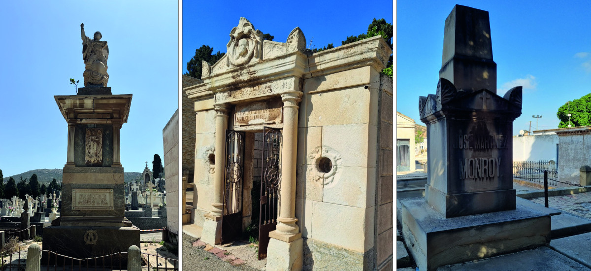 Arquitectura UPCT para conservar panteones y sepulcros del cementerio de Los Remedios